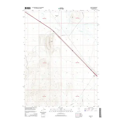 2014 Map of Valmy, 2014 Print