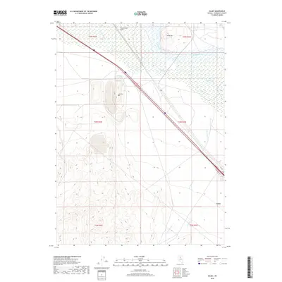 2018 Map of Valmy, 2018 Print