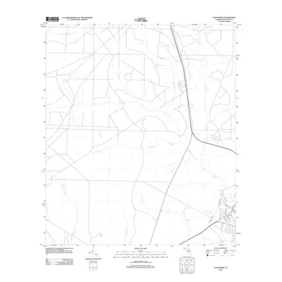 2012 Map of Valparaiso, 2012 Print