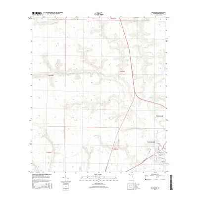 2015 Map of Valparaiso, 2015 Print