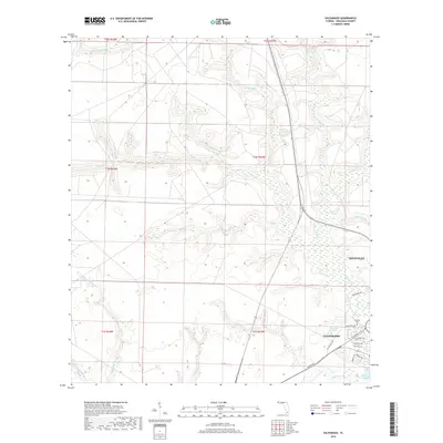 2018 Map of Valparaiso, 2018 Print