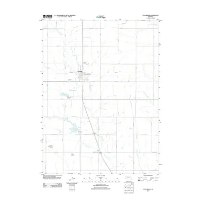 2011 Map of Valparaiso, 2011 Print