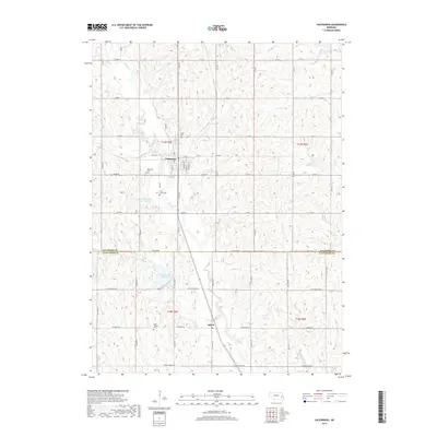 2017 Map of Valparaiso, 2017 Print