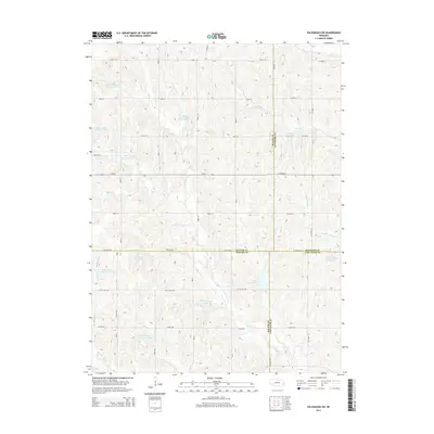 2014 Map of Valparaiso SW, 2014 Print