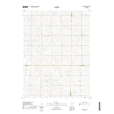 2017 Map of Valparaiso SW, 2017 Print