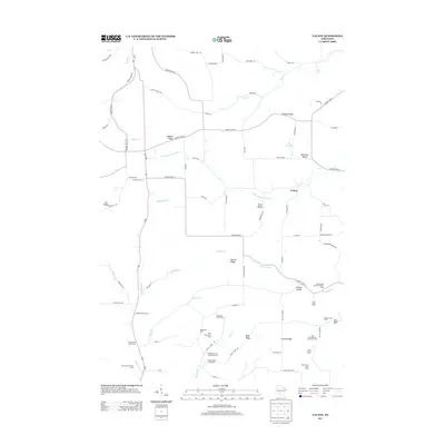 2013 Map of Valton, 2013 Print