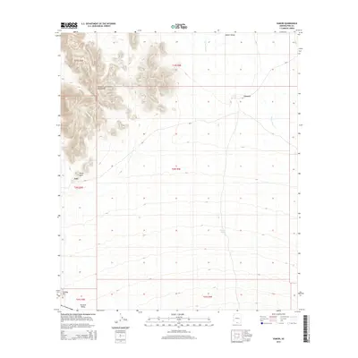 2014 Map of Vamori, 2014 Print