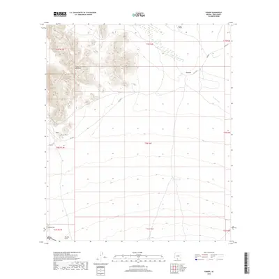 2018 Map of Vamori, 2018 Print