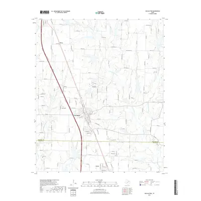 2019 Map of Van Alstyne, 2019 Print