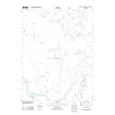 2012 Map of Van Arsdale Reservoir, 2012 Print