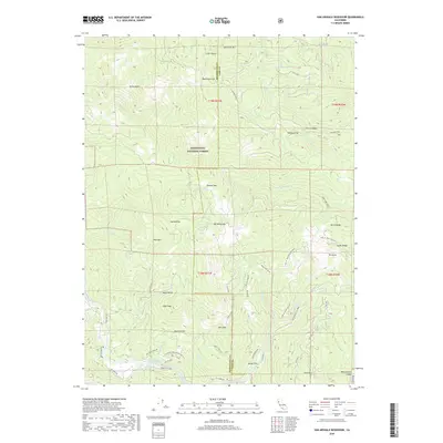 2018 Map of Van Arsdale Reservoir, 2018 Print