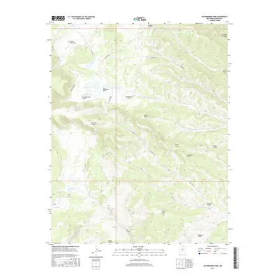 2017 Map of Van Bremmer Park, 2017 Print