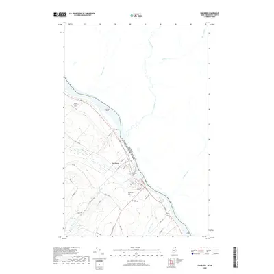 2018 Map of Van Buren, 2018 Print