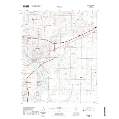 2020 Map of Van Buren, 2020 Print