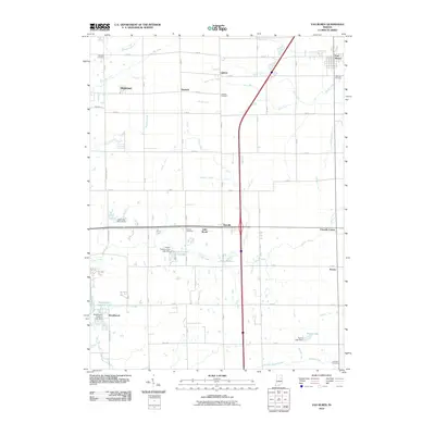 2010 Map of Van Buren, 2010 Print