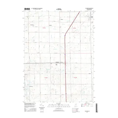 2016 Map of Van Buren, 2016 Print