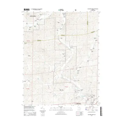 2015 Map of Van Buren North, 2015 Print