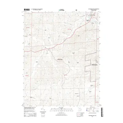 2015 Map of Van Buren South, 2015 Print
