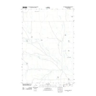 2011 Map of Van Burton Creek, 2011 Print