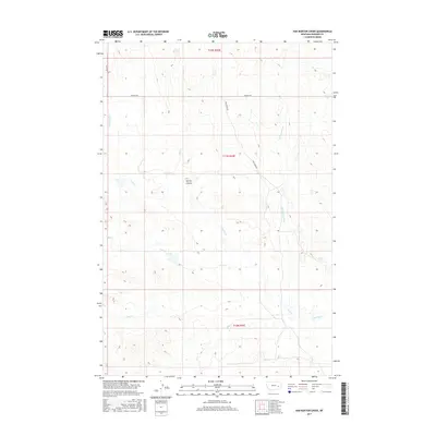 2017 Map of Van Burton Creek, 2017 Print