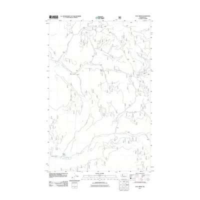 2011 Map of Van Creek, 2011 Print