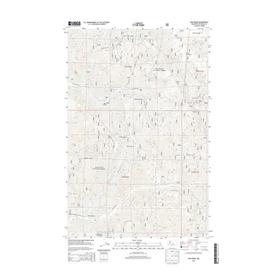 2014 Map of Van Creek, 2014 Print
