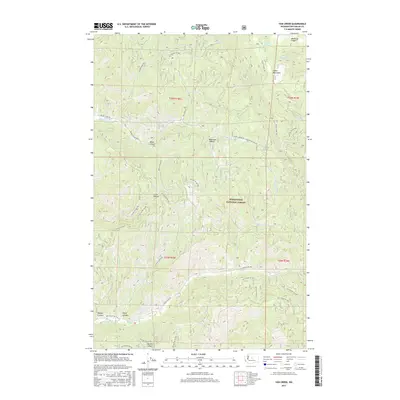 2017 Map of Van Creek, 2017 Print