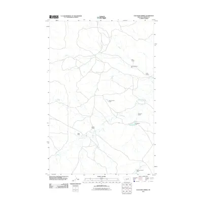 2011 Map of Van Dusen Spring, 2011 Print