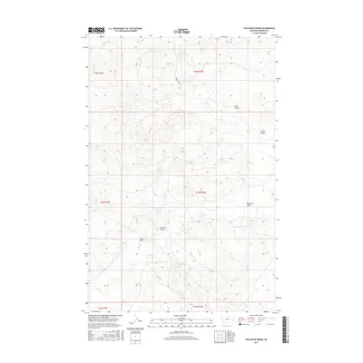 2017 Map of Van Dusen Spring, 2017 Print