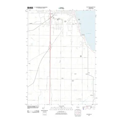 2010 Map of Van Dyne, 2010 Print