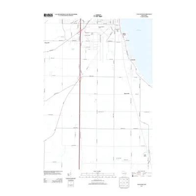 2013 Map of Van Dyne, 2013 Print