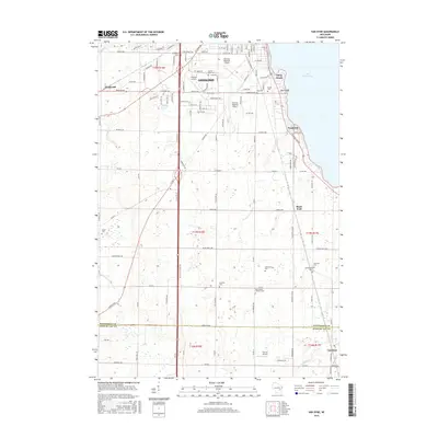 2015 Map of Van Dyne, 2015 Print