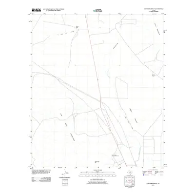 2010 Map of Van Horn Wells, 2010 Print