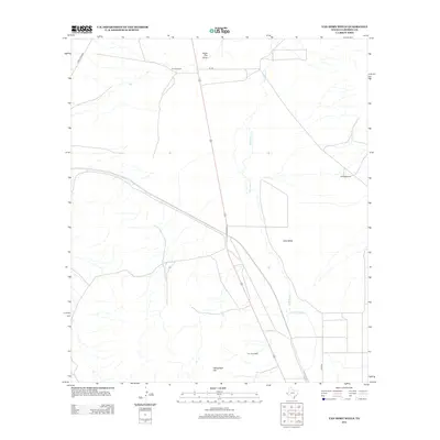 2012 Map of Van Horn Wells, 2012 Print
