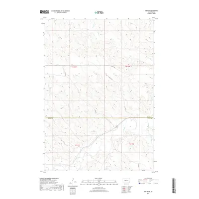 2017 Map of Van Metre, 2017 Print