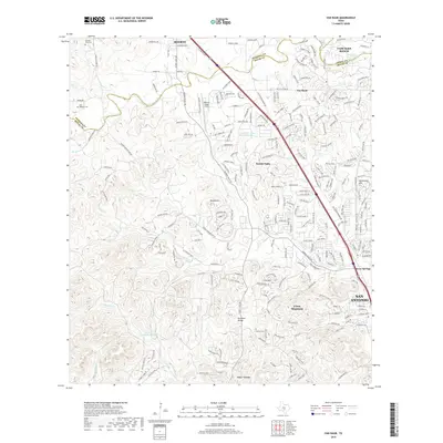 2019 Map of Van Raub, 2019 Print