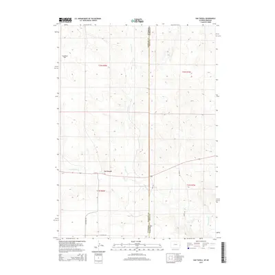 2015 Map of Van Tassell, 2015 Print