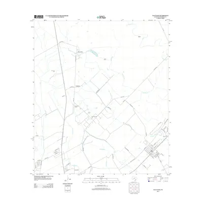 2013 Map of Van Vleck, 2013 Print
