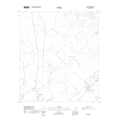 2019 Map of Van Vleck, 2019 Print
