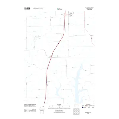 2013 Map of Van Wert, 2013 Print