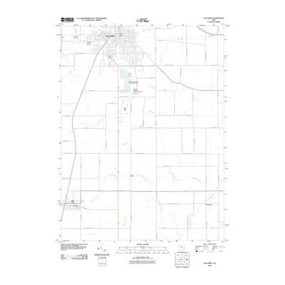 2010 Map of Van Wert, 2010 Print