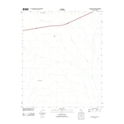 2012 Map of Van Winkle Wash, 2012 Print