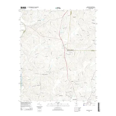 2014 Map of Van Wyck, 2014 Print