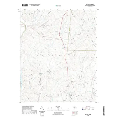 2020 Map of Van Wyck, 2020 Print