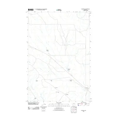 2011 Map of Vananda, 2011 Print