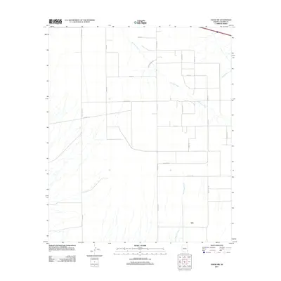 2011 Map of Vanar NW, 2011 Print