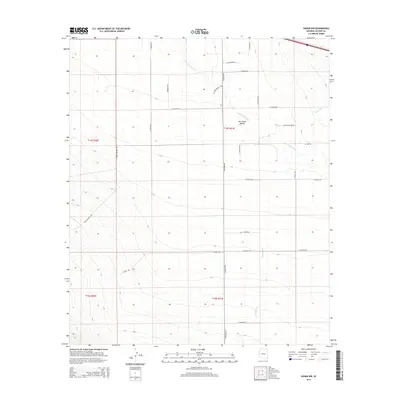 2014 Map of Vanar NW, 2014 Print