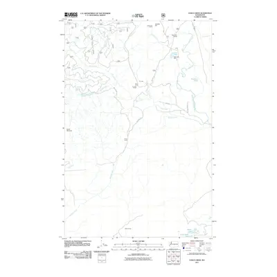 2011 Map of Vance Creek, 2011 Print