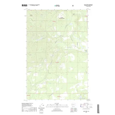 2020 Map of Vance Creek, 2020 Print