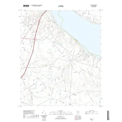 2020 Map of Vance, 2020 Print